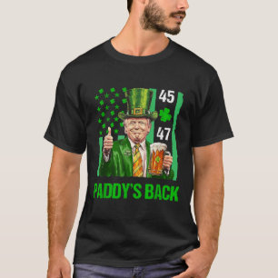 Camiseta Trump Paddys Back 45 47 St Patricks Day Bandera De