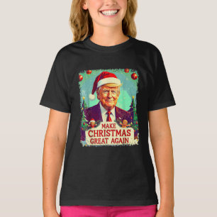 Camiseta Trump Pajama vuelve a hacer grandes a los Navidade