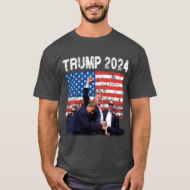 Camiseta Trump Para 2024. (Anverso)