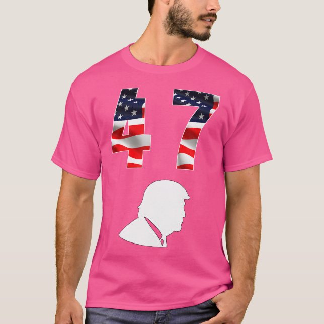 Camiseta Trump para presidente 2024 (Anverso)