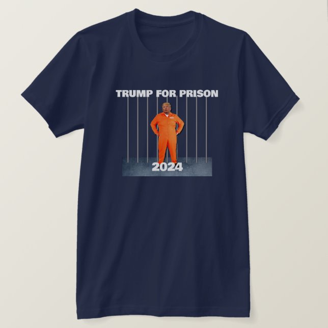 Camiseta Trump para prisión 2024 (Anverso del diseño)
