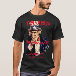 Camiseta Trump Paseo del Perp 2023 Martes Tío Sam