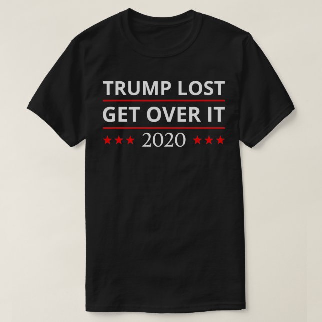 Camiseta Trump Perdió Y Se Volvió En Las Elecciones De Bide (Diseño del anverso)