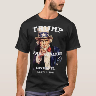 Camiseta Trump Perp Caminó 2023 Martes Tío Sam