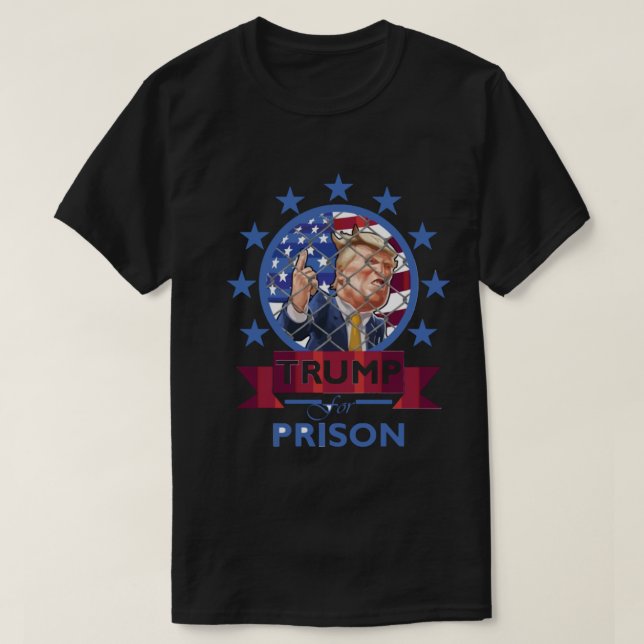 Camiseta Trump Por Política Penitenciaria (Diseño del anverso)