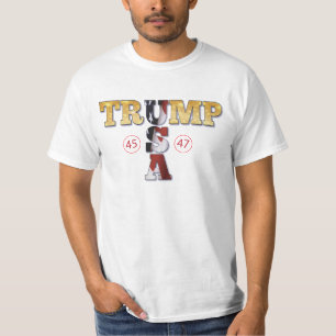 Camiseta Trump Presidencial 💪 Oro Estados Unidos
