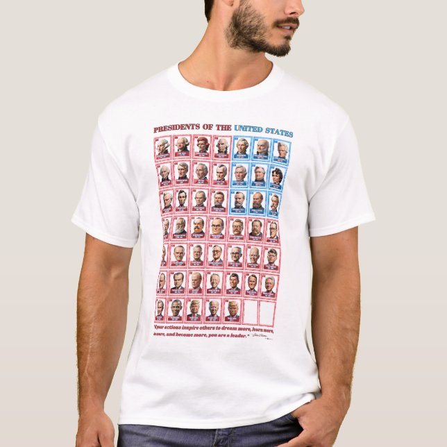 Camiseta Trump, presidente de EE. UU. en caricatura (Anverso)
