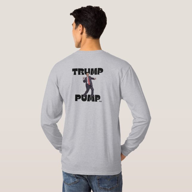 Camiseta "Trump Pump" Hoodie (Reverso completo)