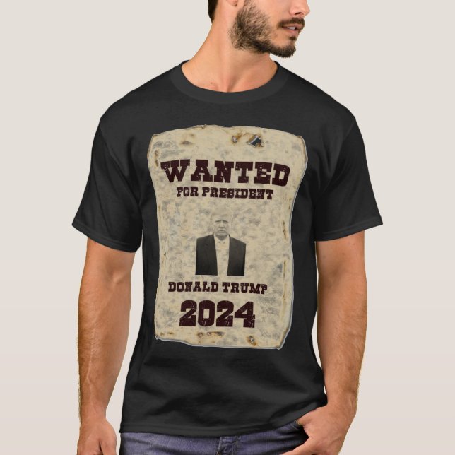 Camiseta Trump quería Poster (Anverso)