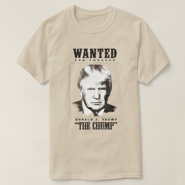 Camiseta Trump quiere Poster - Trump el golpe (Diseño del anverso)