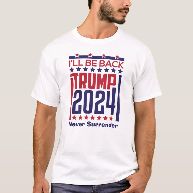 Camiseta Trump Regresaré al 2024 (Anverso)