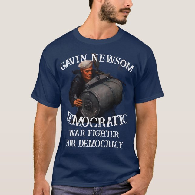 Camiseta Trump Republican Election 2026 2027 Gavin Newsom (Anverso)