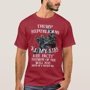 Camiseta Trump republicano Dios Alá Priapo Romano Griego