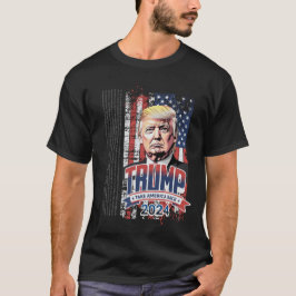 Camiseta Trump retrotrae a Estados Unidos 2024
