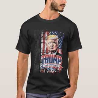 Camiseta Trump retrotrae a Estados Unidos 2024