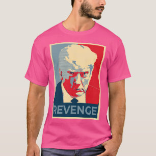 Camiseta Trump Revenge Mugshot Real Prisión Oficial Mug Sho