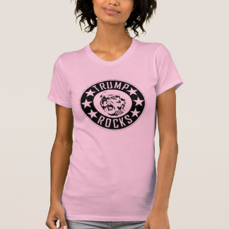 Camiseta Trump sacude el juego delgado de las mujeres