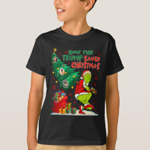 Camiseta Trump salvó a los Navidades con Navidades divertid