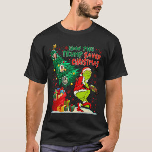 Camiseta Trump salvó a los Navidades con Navidades divertid