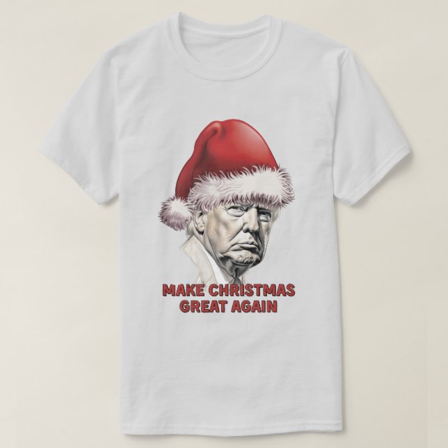 Camiseta Trump Santa Claus (Diseño del anverso)