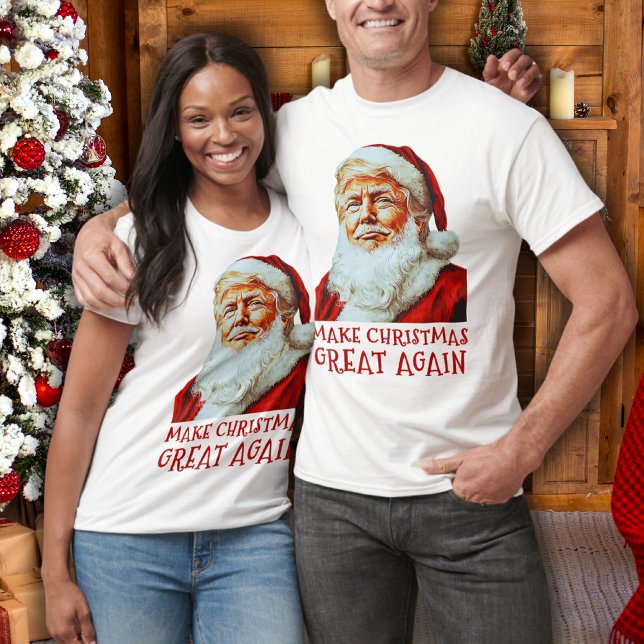 Camiseta Trump Santa Claus | Hacer a los Navidades grandes  (Subido por el creador)