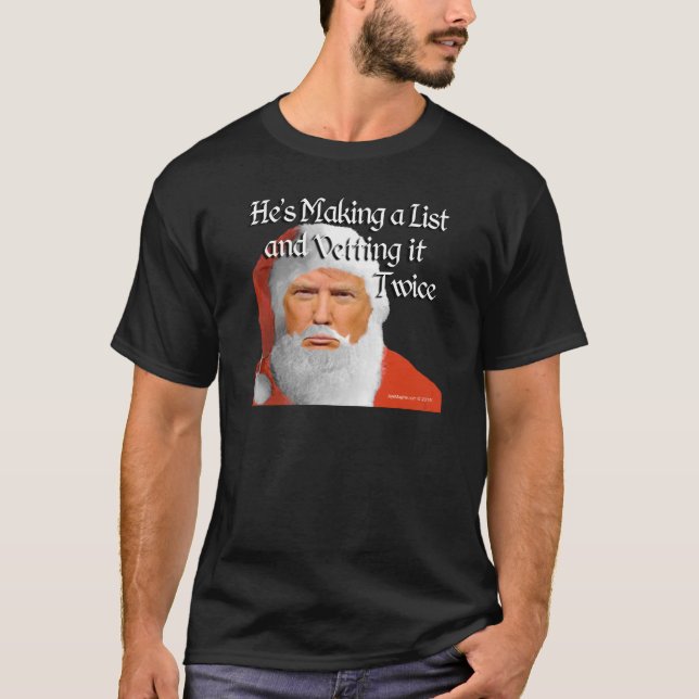 Camiseta Trump Santa T-Shirt (Anverso)