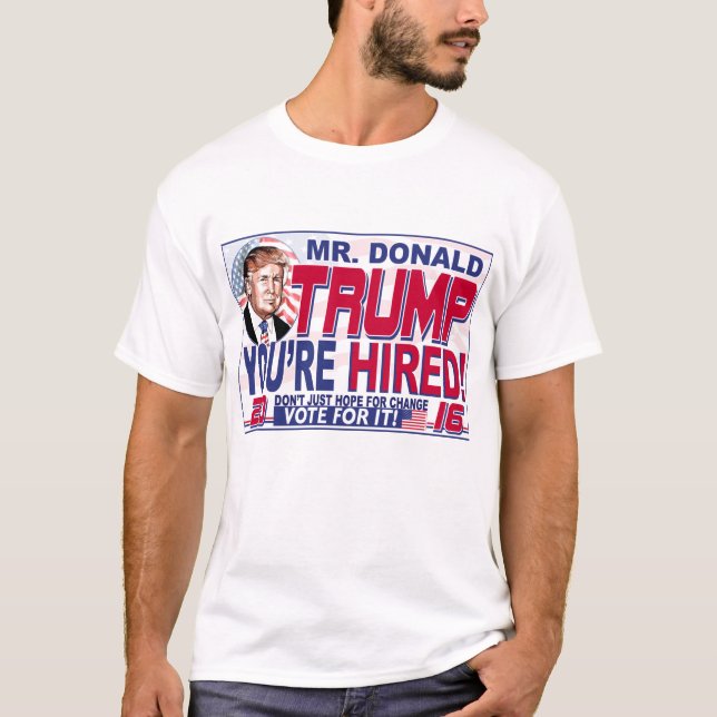Camiseta Trump se contrata en 2016 (Anverso)
