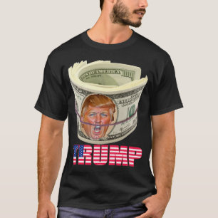 Camiseta Trump se enfrenta al dinero con el diseño de la ba