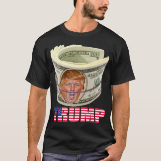 Camiseta Trump se enfrenta al dinero con el diseño de la ba
