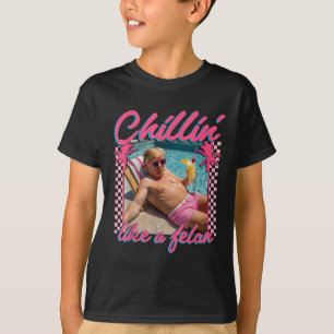 Camiseta Trump Shirt Gracioso Chillin Como Un Felon Trump 2