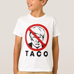 Camiseta Trump Siempre se Rinde Chiste Divertido de Taco Re