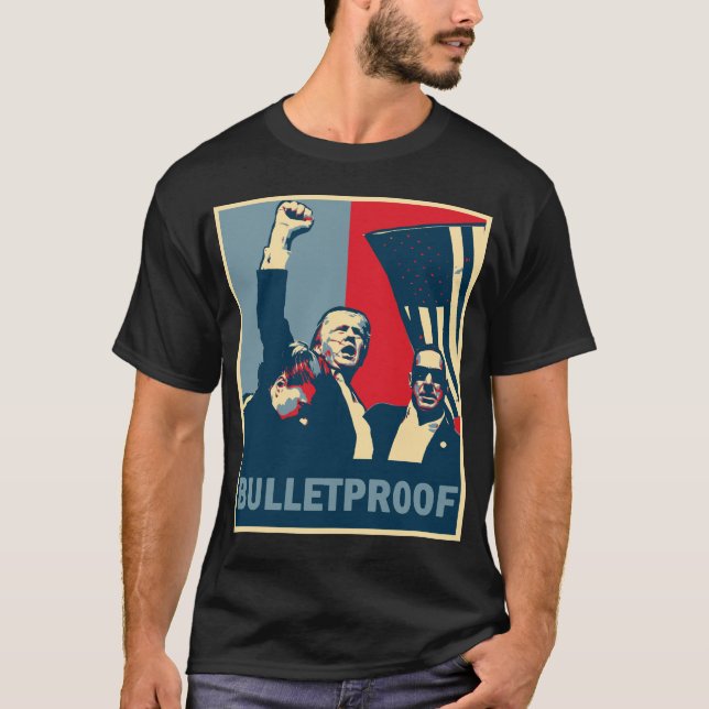 Camiseta Trump sobrevive al asesinato (Anverso)