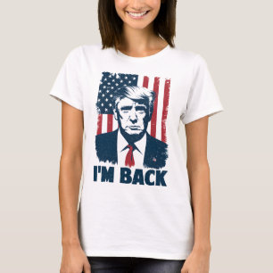 Camiseta Trump Soy El Presidente De La Ck 47th Bandera Esta