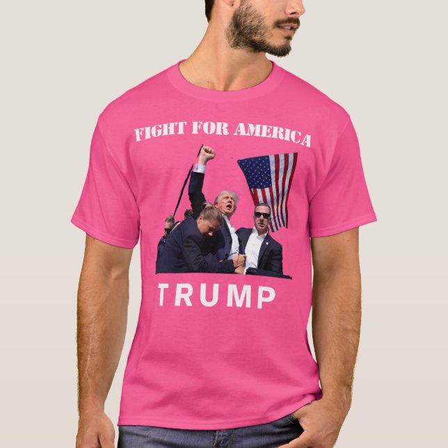 Camiseta Trump Spirit Falló Asesinato Disparando Voto Tr (Anverso)