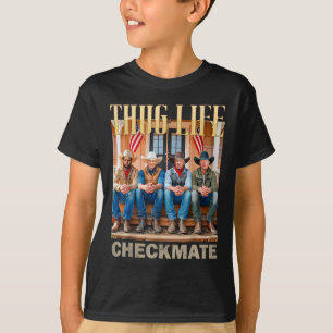 Camiseta Trump Squad Thug Life Trump Vance Kennedy Elon