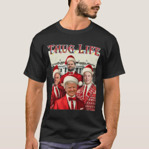 Camiseta Trump Squad Thug Life Trump Vance Kennedy Elon