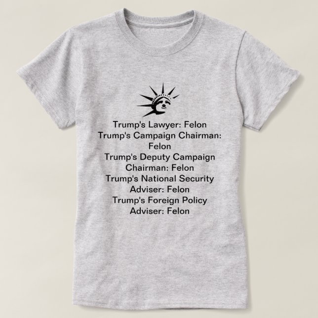 Camiseta Trump T-Shirt (Diseño del anverso)