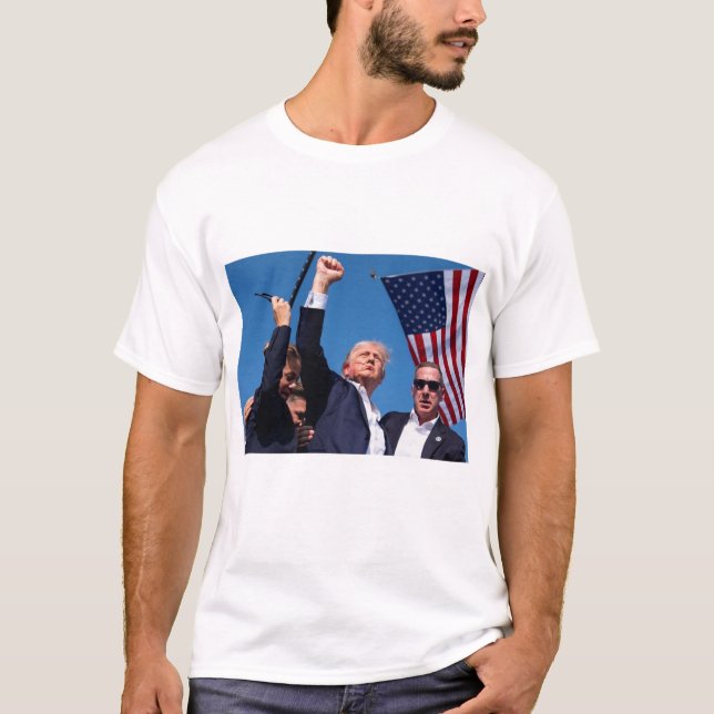 Camiseta Trump T-Shirt - Audaz Aparato Político (Anverso)