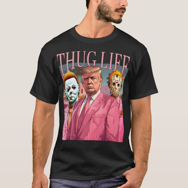 Camiseta Trump Thug Life (Anverso)