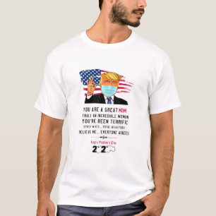 Camiseta Trump Toilet Paper Feliz Día de la Madre 2020