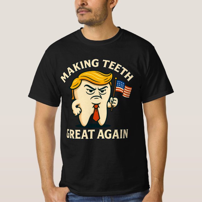 CAMISETA TRUMP TOOTH (Anverso)