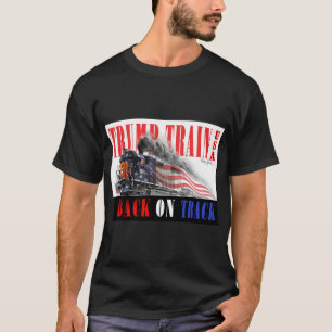 Camiseta Trump Train- Back on Track 2024