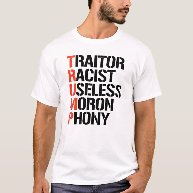 Camiseta Trump Traitor (Anverso)