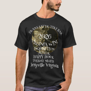 Camiseta Trump TRANS SATÍRICO Bar TIKI Hora Feliz