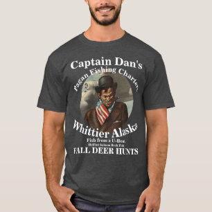 Camiseta Trump U-Boat Pesca Río Potomac Capitán Dan 13t