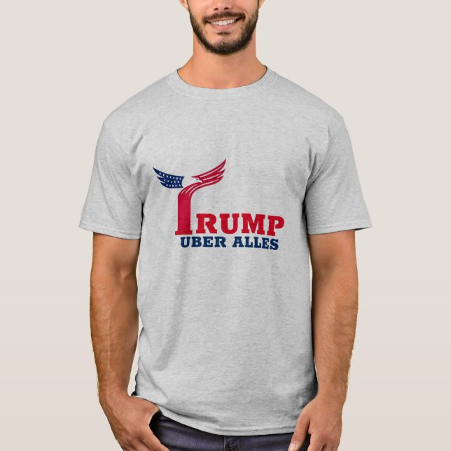 Camiseta Trump uber alles (Anverso)