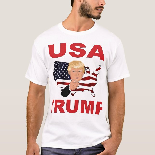 CAMISETA TRUMP USA (Anverso)