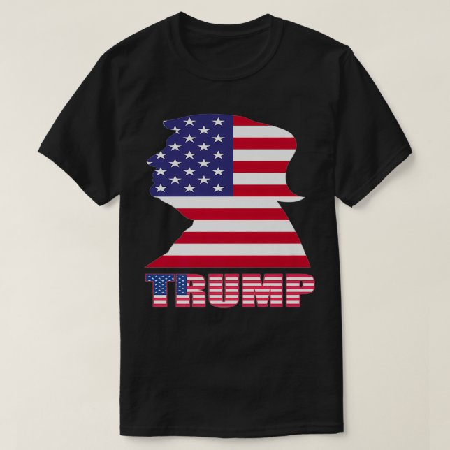 Camiseta TRUMP USA AMERICA Premium (Diseño del anverso)