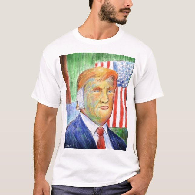 Camiseta Trump Van Gogh T-Shirt (Anverso)