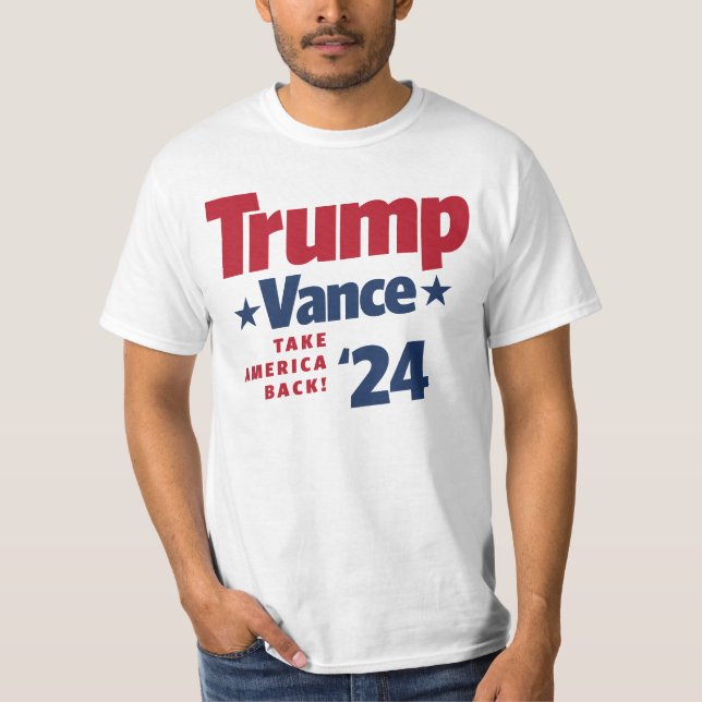 Camiseta Trump Vance 2024 (Anverso)